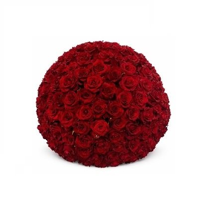 Classic Red Rose Dome Arrangement