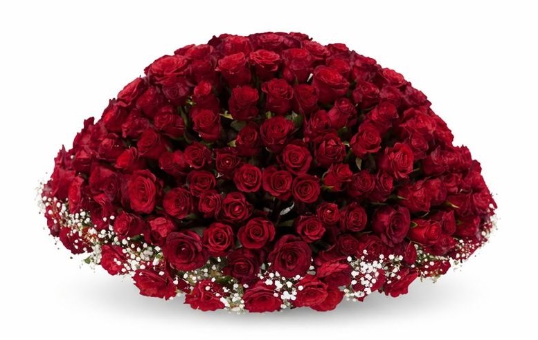 Romantic Red Rose Arrangement